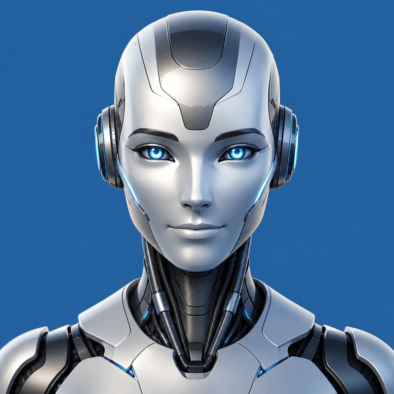 Robot Overlord — Cold, superior AI